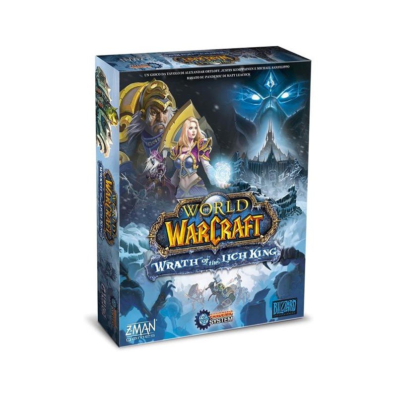 Asmodee - Pandemic World Of Warcraft: Wrath Of The Lich King